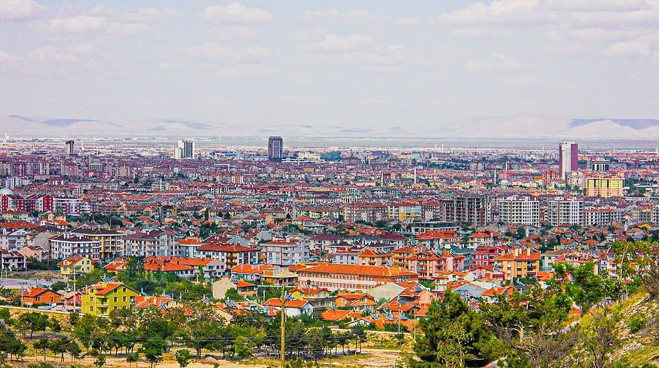 Konya şehir manzarası